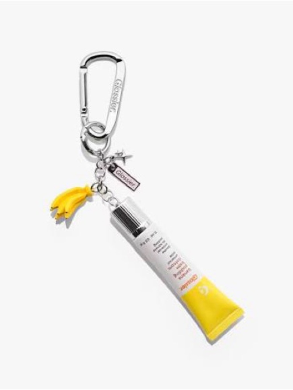 Glossier MAGNOLIA
BANANA PUDDING Set - Balm Dotcom + Keychain
